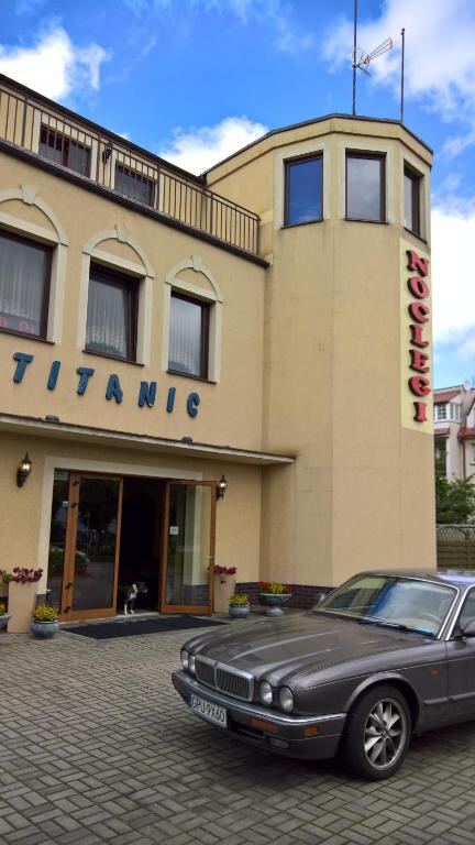 Titanic Hotel building in Władysławowo